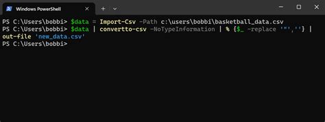 How to Export an Output to a CSV File From PowerShell 的图像结果