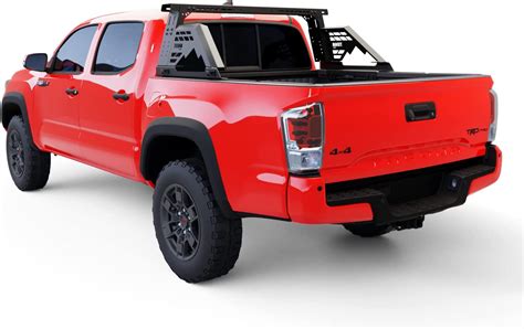 Buy TUWA Pro Height Adjustable Chase Rack for Mid Size Truck, Carbon ...