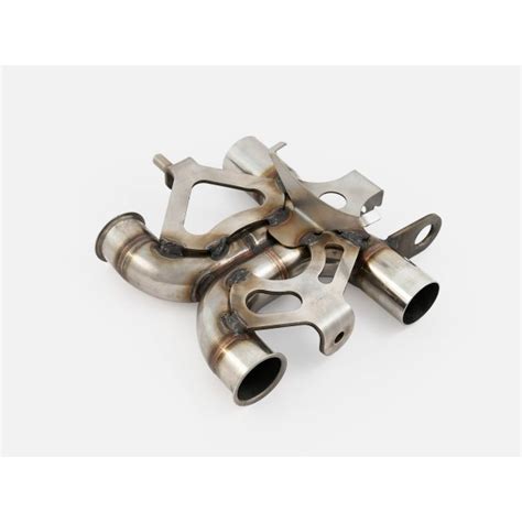 TEC Stainless De-CAT X-Pipe For Triumph Bonneville T120 2016 >