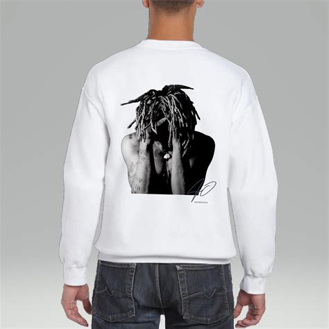 Xxxtentacion Vintage Sweatshirt Back Side, Xxxtentacion Tribute Fan Sweatshirt Back Side ...