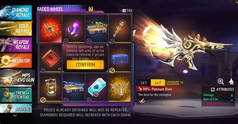 How to get Platinum Divinity MP5 in Free Fire MAX (November 2022)