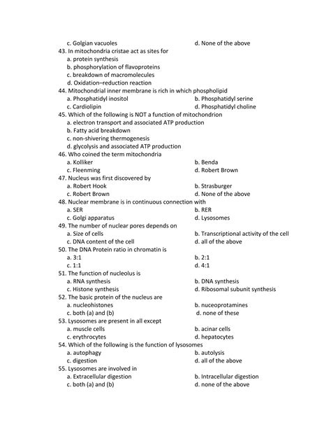 Multiple choice questions on anatomy and physiology PDF 2024 | PDF
