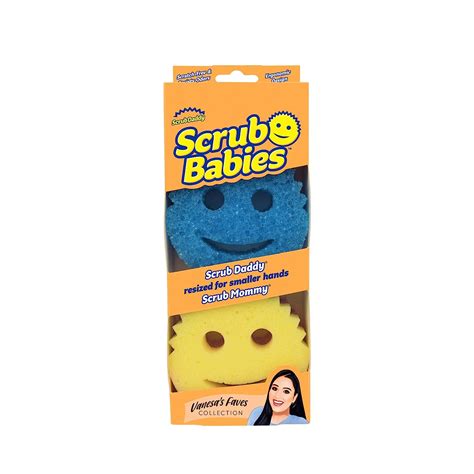 Scrub Daddy Sponge Set - Vanesa Amaro Scrub Babies - Sponges Designed ...
