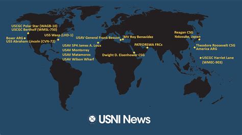 USNI News Fleet and Marine Tracker: April 8, 2024