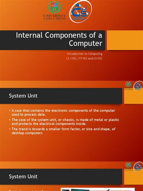 Image result for Internal Components of a Computer
