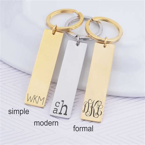 Image result for Monogram Keychain