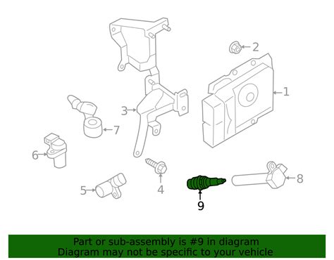 2011-2019 Subaru Spark Plug 22401AA781 | Subaru Parts Guys