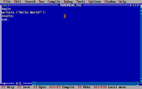 Turbo Pascal 7.0 Install 的图像结果
