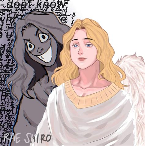 Gabriel fanart by @_Raishoubi on IG | Mandela art, Angel gabriel, Fan art