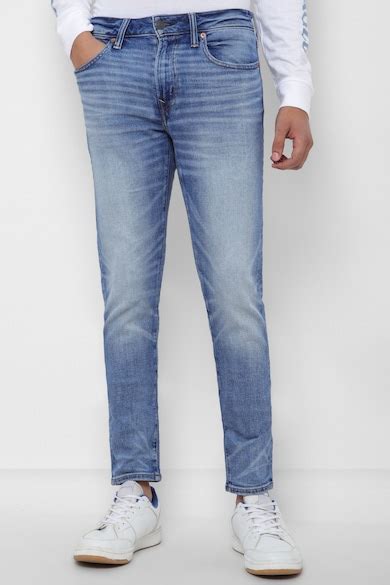 Buy American Eagle Men Blue AirFlex+ Athletic Skinny Jean Online