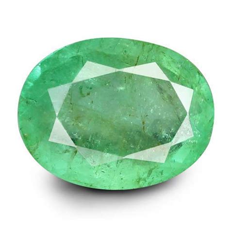 Akshita gems 8.25 Ratti/7.32 Carat Colombian Emerald Gemstone Certified ...