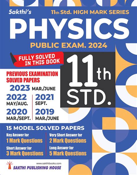 Routemybook - Buy Sakthi 11th Std Physics Model Solved Papers ...