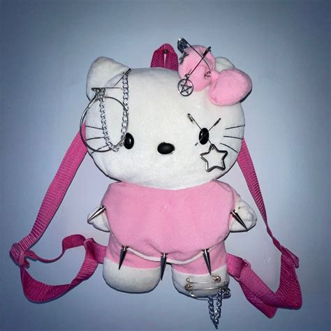 Hello Kitty Backpack Goth at Ina Lillard blog