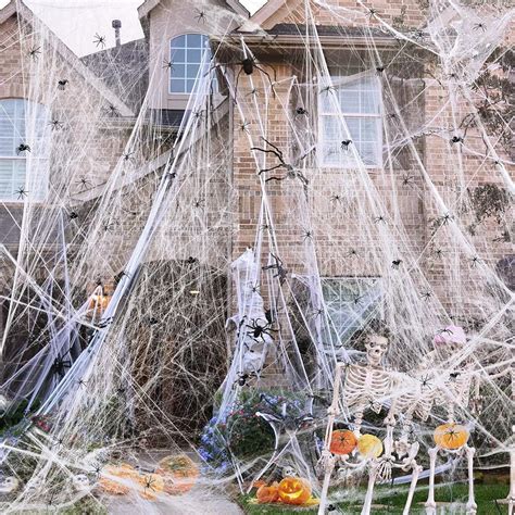 Halloween Spider Web Decorations