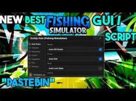 Image result for Fishing Simulator Op GUI Pastebin