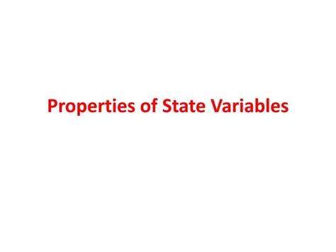 State Variables 的图像结果