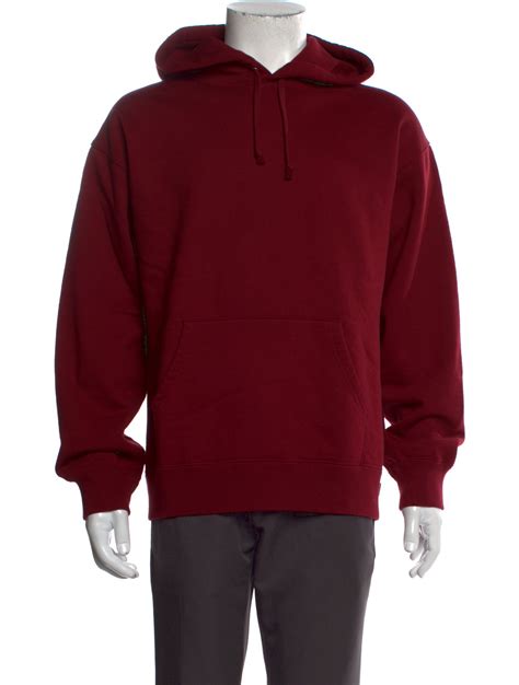 Supreme 2019 Rhinestone Script Hoodie - Red Sweatshirts & Hoodies ...