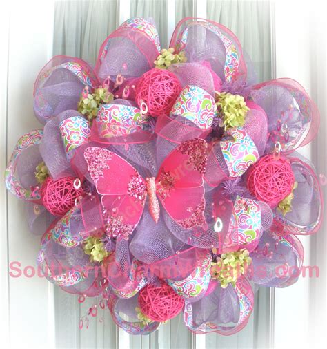 Square Deco Mesh Wreath 的图像结果