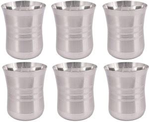 KITCHEN SHOPEE (Pack of 6) GL_5_6-4 Glass Set Water/Juice Glass Price ...
