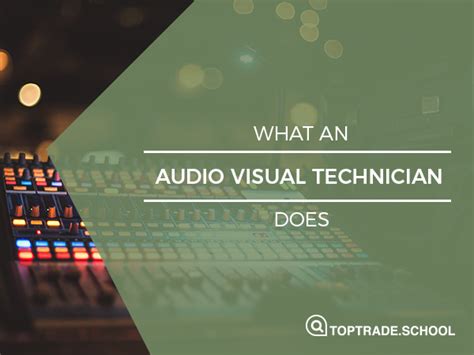 Image result for Audio Visual Tech