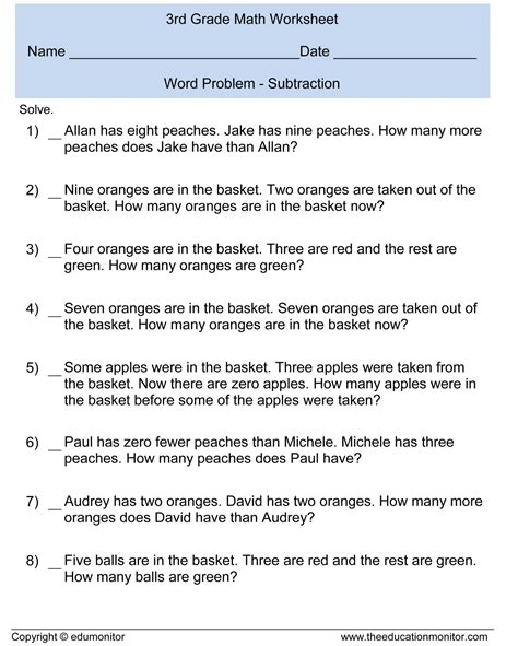 Money Math Word Problems Worksheets 的图像结果