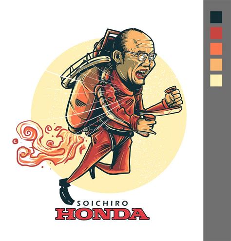 Design a vector graphic that celebrates Soichiro Honda. | Freelancer