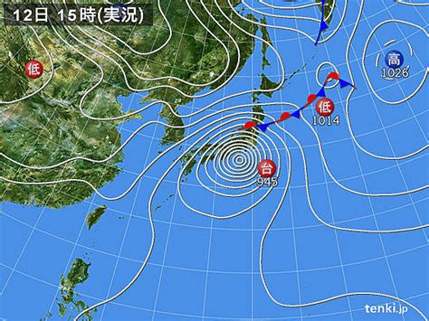 大型で非常に強い台風19号 紀伊半島や伊豆諸島が暴風域に - ウェザーニュース