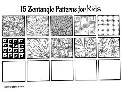 Image result for Easy Simple Zentangle Patterns