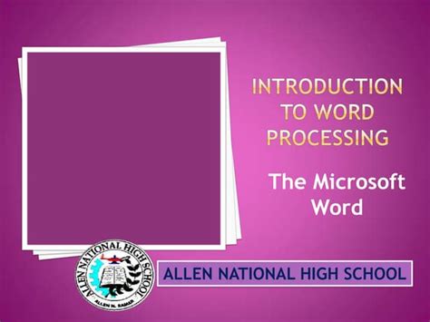 Introduction to Word Processing 的图像结果