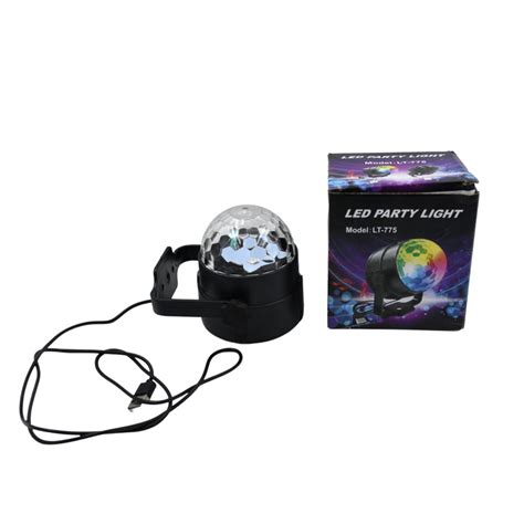 7548 Party Lights, DJ Stage Light Disco Ball Light USB Charging Party ...