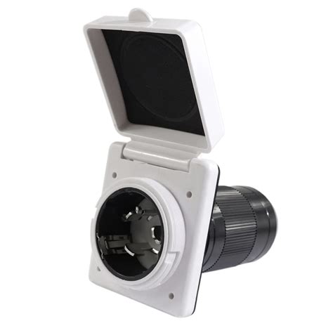 Buy Ambuker 50A 125/250V Power Inlet Receptacle Twist Lock Marine Power ...
