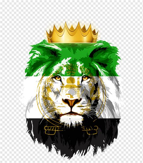 Lion, King, Crown, Flag, Iran, Tajikistan, Afghanistan, India, Khujand ...
