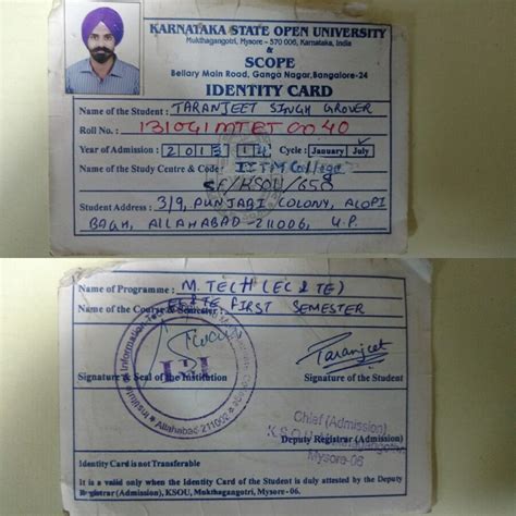 Karnataka State Open University — Regarding Final Semester (Fourth ...