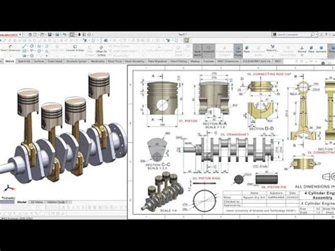 Engine Design PDF SolidWorks 的图像结果