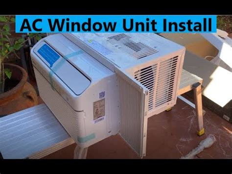 Midea Window AC Unit Install 的图像结果