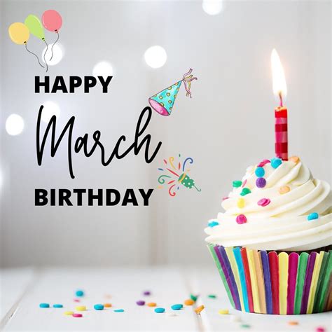 Happy March Birthday Pictures, Photos, and Images for Facebook, Tumblr ...