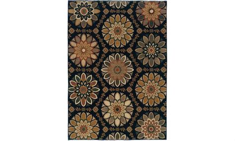 Monarch Medina Blue/ Gold Flo... | Groupon Goods