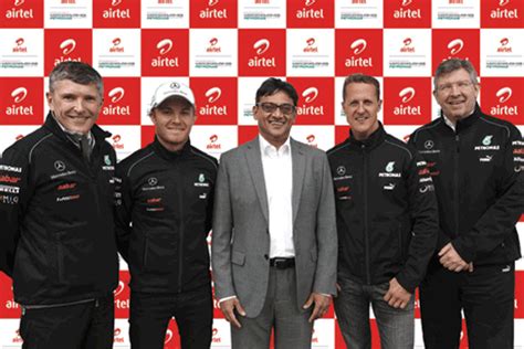 Airtel ties up with Mercedes AMG Petronas for Indian GP | Marketing ...