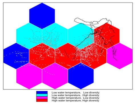 Spatial Modelling of Bacterial Diversity over the Selected Regions in ...