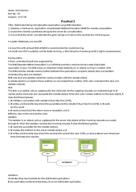 CI pr2 58 - cl practical - Name- Zaid Maniyar Roll No:- 22 Subject ...