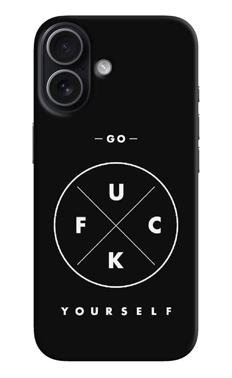 Save Big: Get the Go Fuck Yourself iPhone 17 Back Cover - Shop Now ...