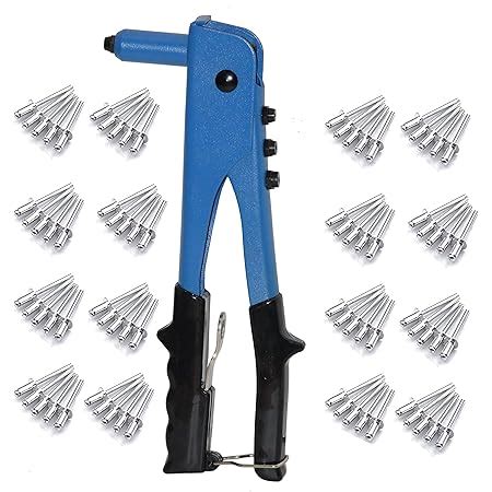 Digital Craft Rivet Gun Kit 80 Pcs Rivets, 2.4mm 3.2mm 4.0mm 4.8mm ...