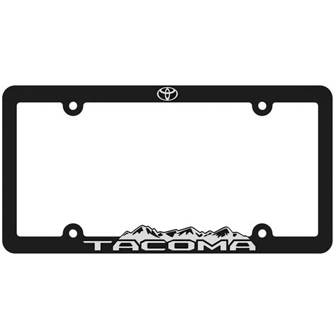Toyota Tacoma Mountain License Plate Frame Bracket — Custom Car Gear MODS & Accessories