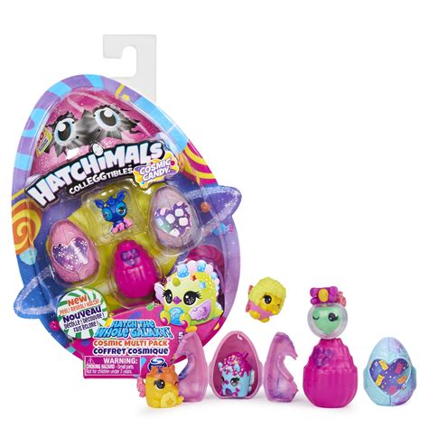 Buy Hatchimals CollEGGtibles, Cosmic Candy Multipack with 4 Hatchimals ...