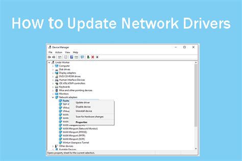 Update Network Adapter Driver 的图像结果