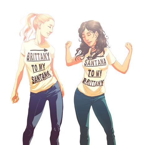 Glee Santana And Brittany Fan Art