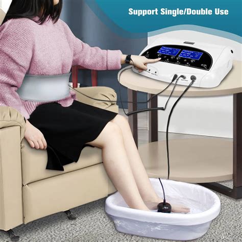 Dual Ionic Foot Bath Detox Machine, Electric Massage Cell Cleaner, Feet ...