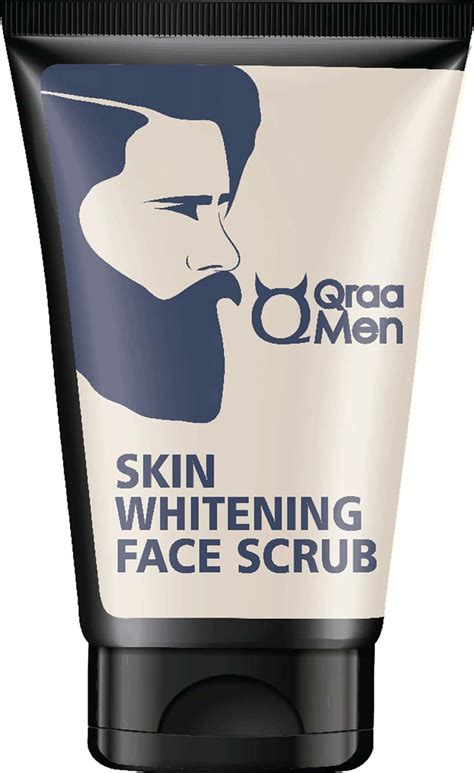 Buy QRAA MEN VITAMIN C SKIN WHITENING FACE SCRUB WITH YOGURT AND ...