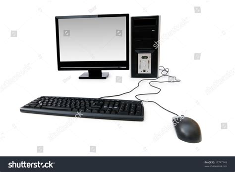 Flat Computer Screen Stock Image 的图像结果