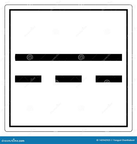 Direct Current DC Symbol Sign For 5V And 2A, Vector Illustration ...